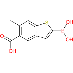5-carboxy-6-methylbenzothiophene-2-boronic acid