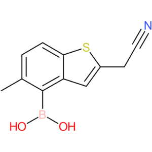 4-borono-5-methylbenzothiophene-2-acetonitrile