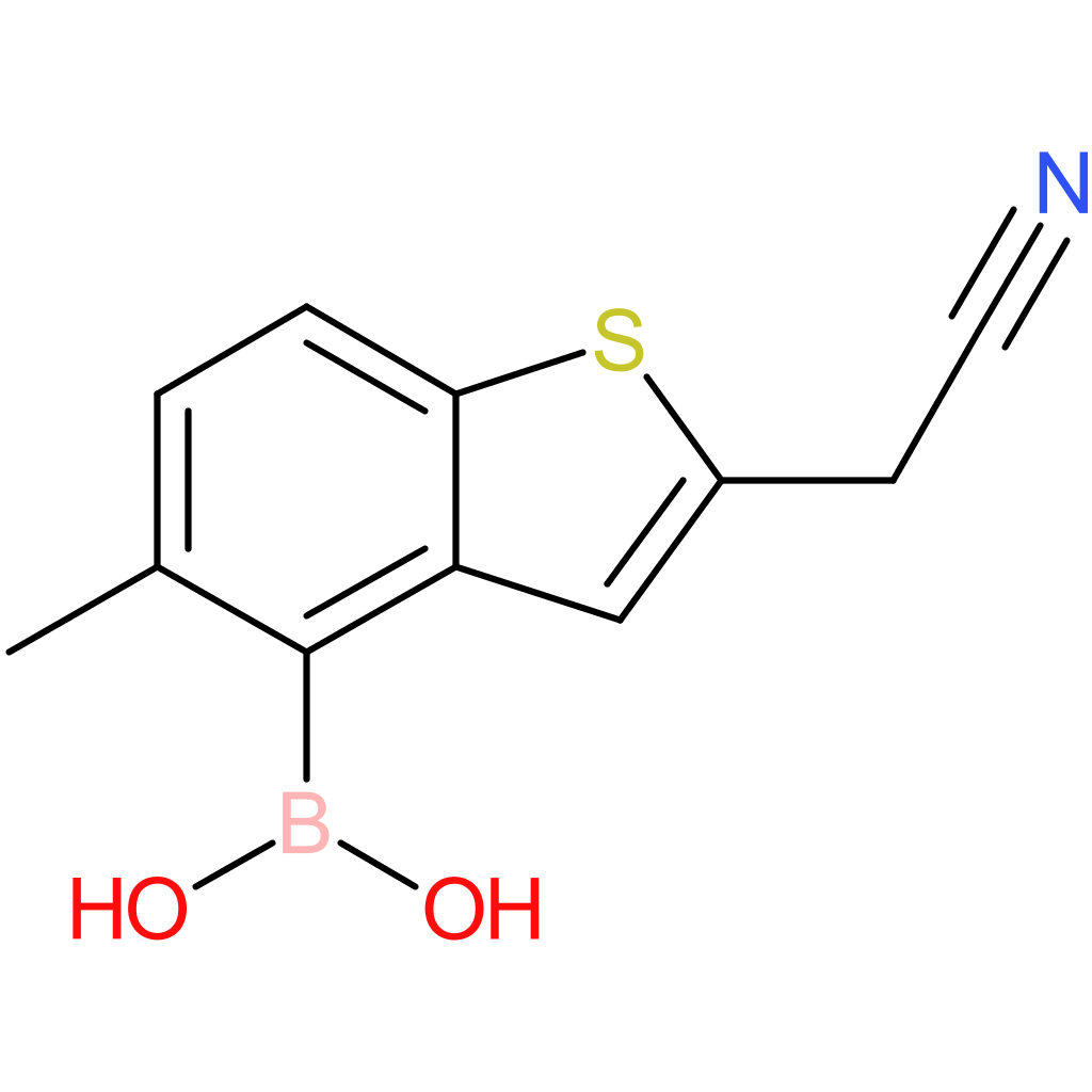 4-borono-5-methylbenzothiophene-2-acetonitrile