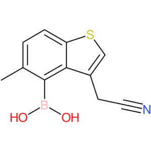 4-borono-5-methylbenzothiophene-3-acetonitrile