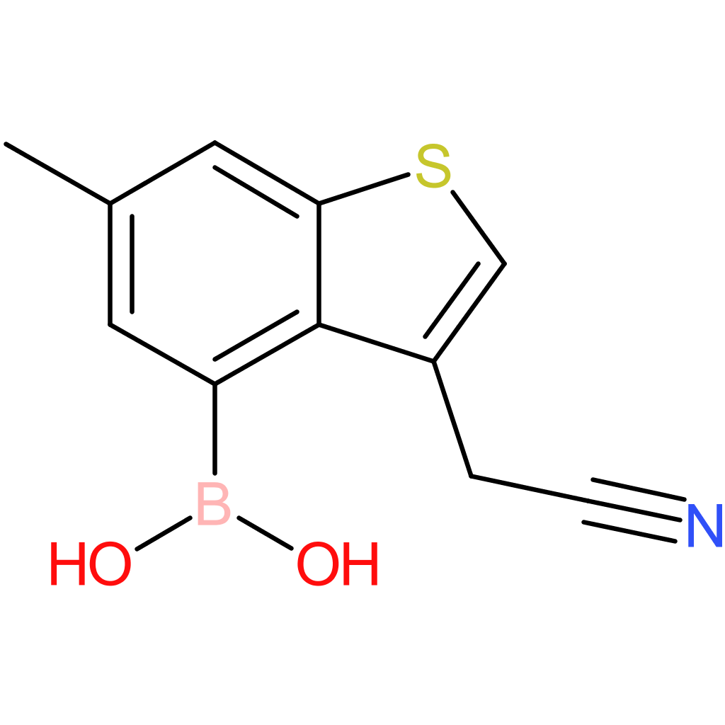 4-borono-6-methylbenzothiophene-3-acetonitrile