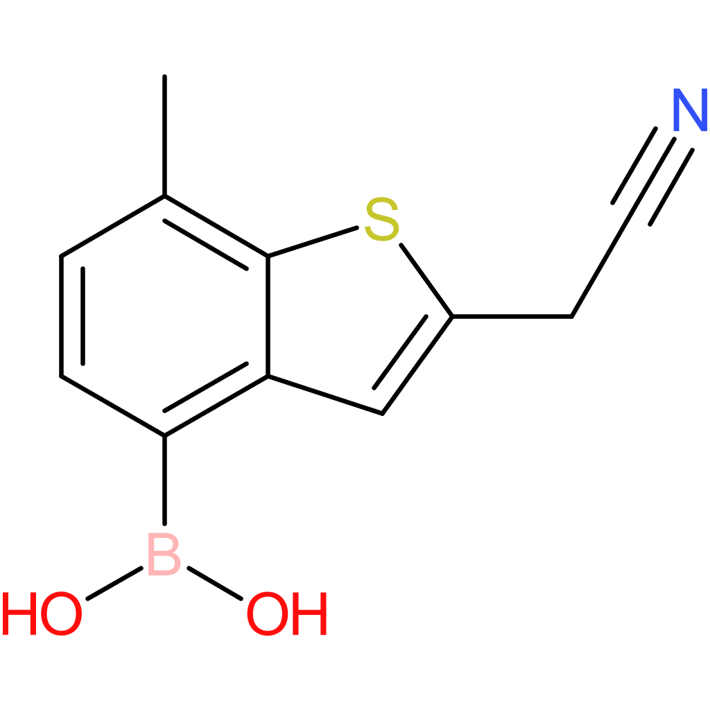 4-borono-7-methylbenzothiophene-2-acetonitrile
