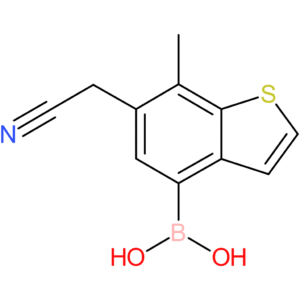 4-borono-7-methylbenzothiophene-6-acetonitrile