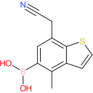 5-borono-4-methylbenzothiophene-7-acetonitrile