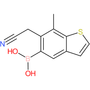 5-borono-7-methylbenzothiophene-6-acetonitrile