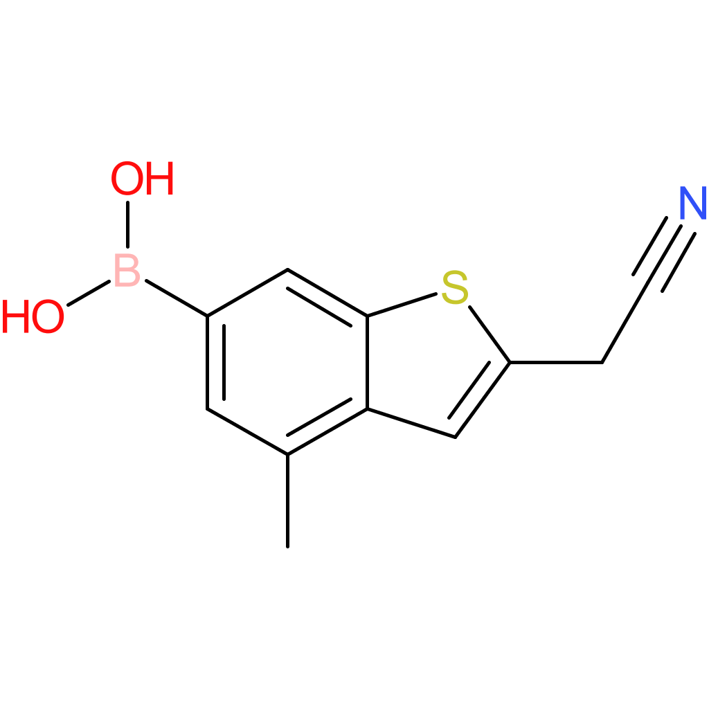 6-borono-4-methylbenzothiophene-2-acetonitrile