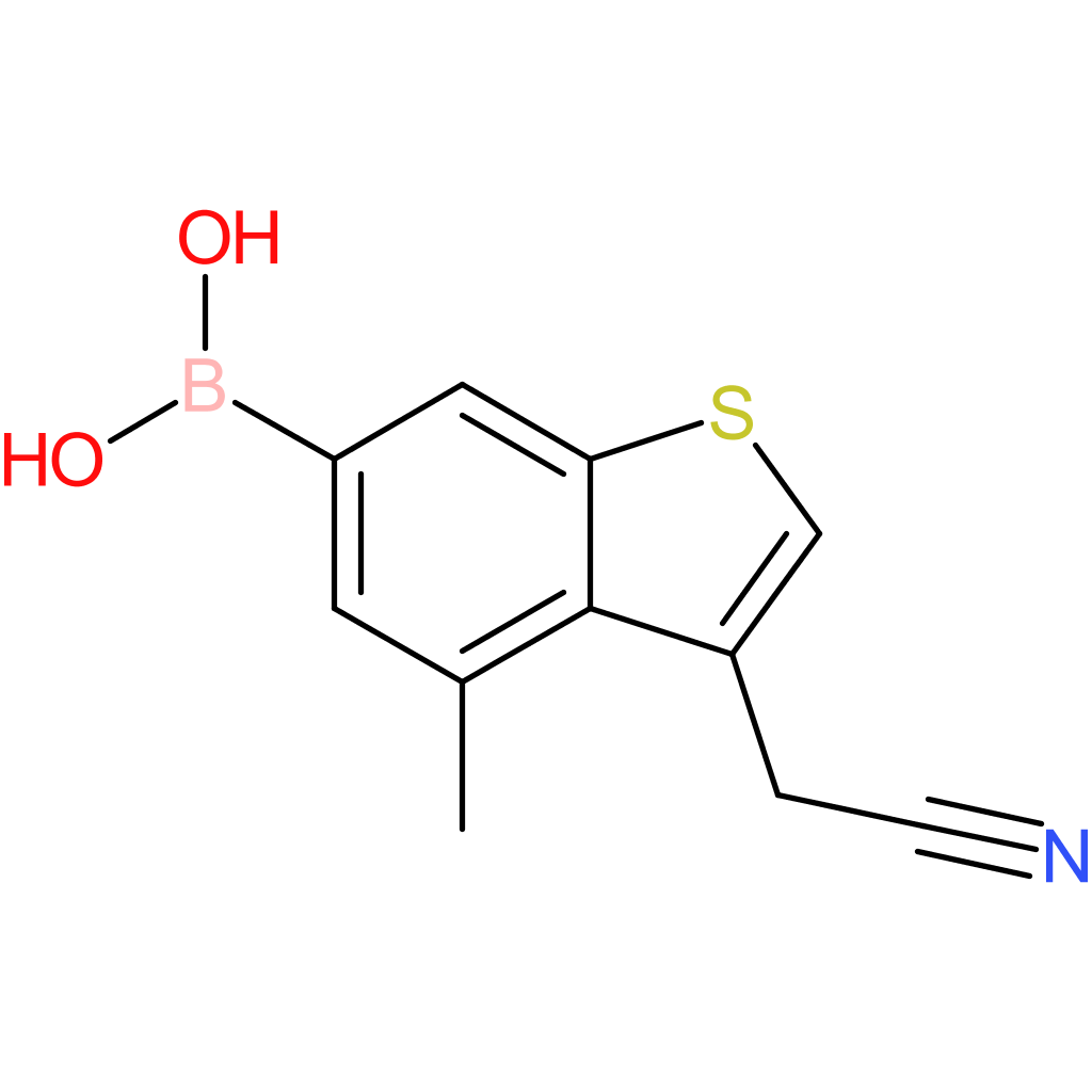 6-borono-4-methylbenzothiophene-3-acetonitrile