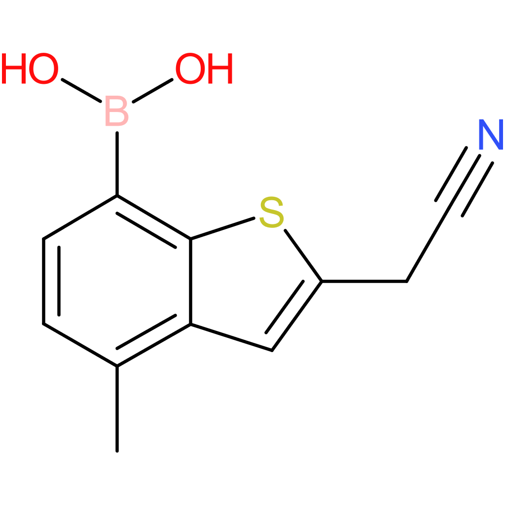 7-borono-4-methylbenzothiophene-2-acetonitrile