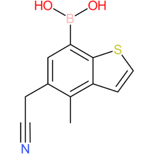 7-borono-4-methylbenzothiophene-5-acetonitrile