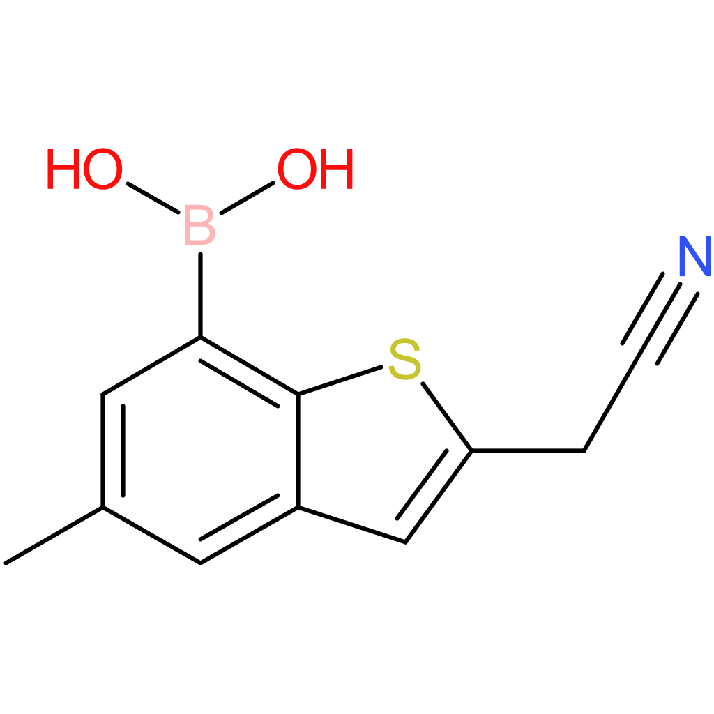 7-borono-5-methylbenzothiophene-2-acetonitrile