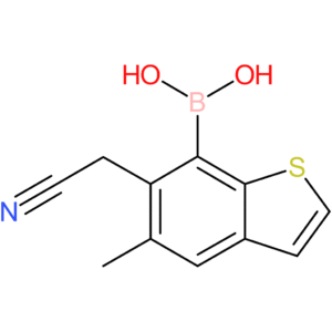 7-borono-5-methylbenzothiophene-6-acetonitrile