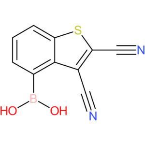 2,3-dicyanobenzothiophene-4-boronic acid