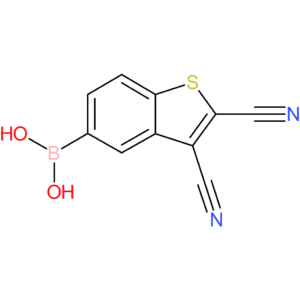 2,3-dicyanobenzothiophene-5-boronic acid