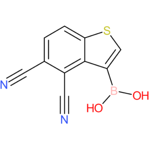 4,5-dicyanobenzothiophene-3-boronic acid