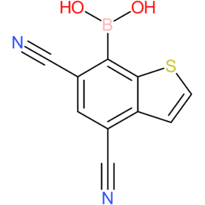 4,6-dicyanobenzothiophene-7-boronic acid