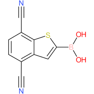 4,7-dicyanobenzothiophene-2-boronic acid