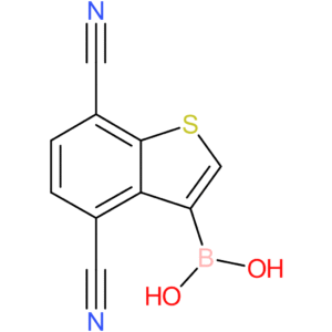 4,7-dicyanobenzothiophene-3-boronic acid
