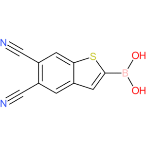 5,6-dicyanobenzothiophene-2-boronic acid