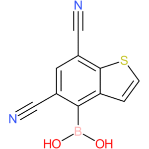 5,7-dicyanobenzothiophene-4-boronic acid