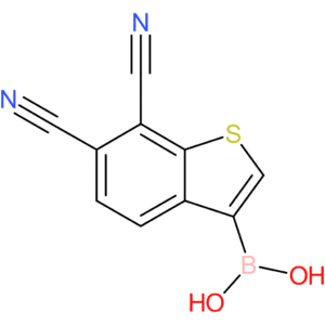 6,7-dicyanobenzothiophene-3-boronic acid