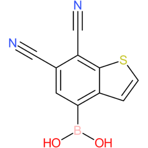 6,7-dicyanobenzothiophene-4-boronic acid