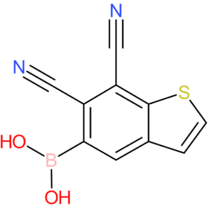 6,7-dicyanobenzothiophene-5-boronic acid