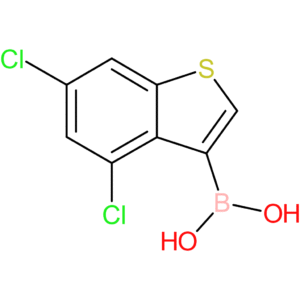 (4,6-dichloro-1-benzothiophen-3-yl)boronic acid