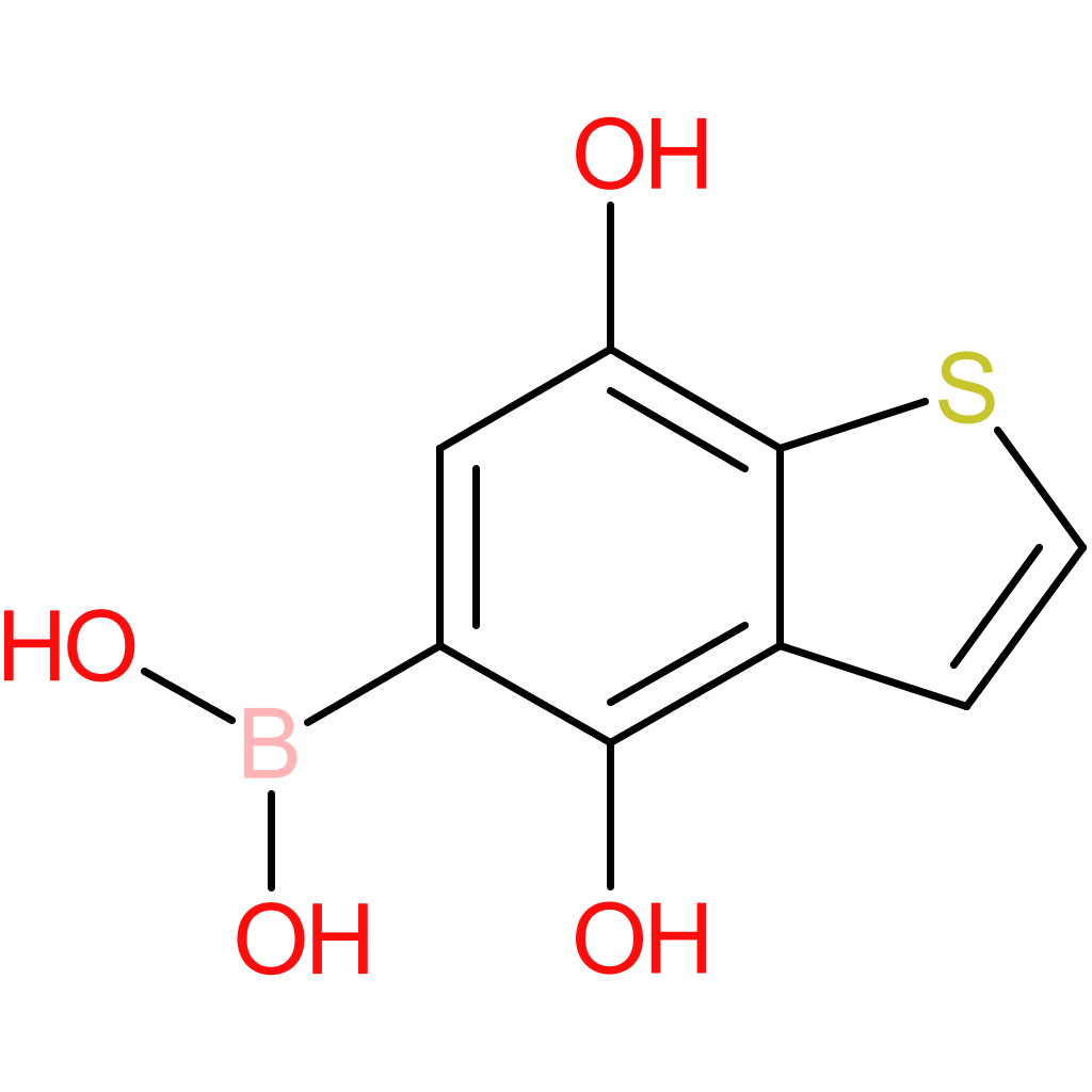 (4,7-dihydroxy-1-benzothiophen-5-yl)boronic acid