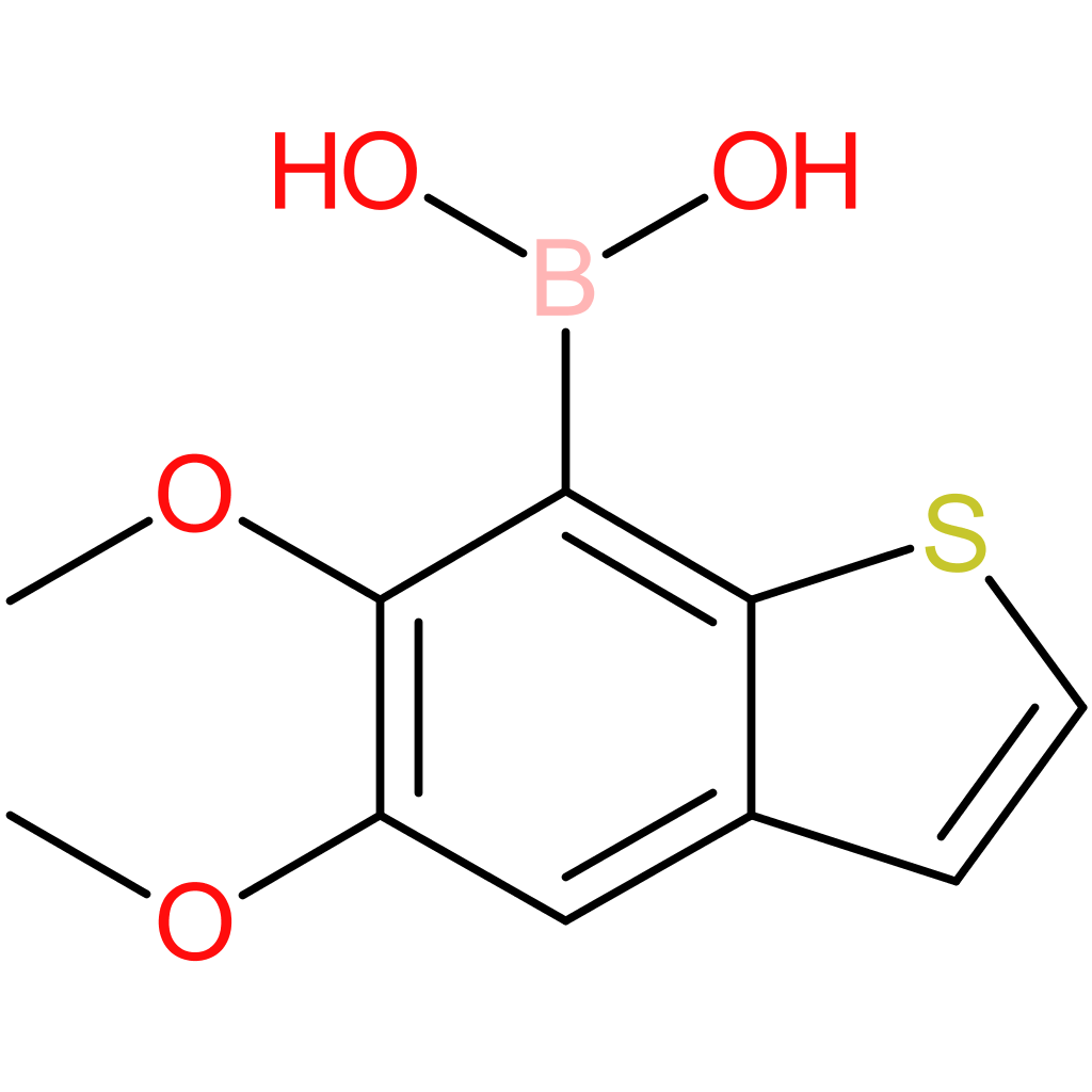 5,6-dimethoxybenzothiophene-7-boronic acid