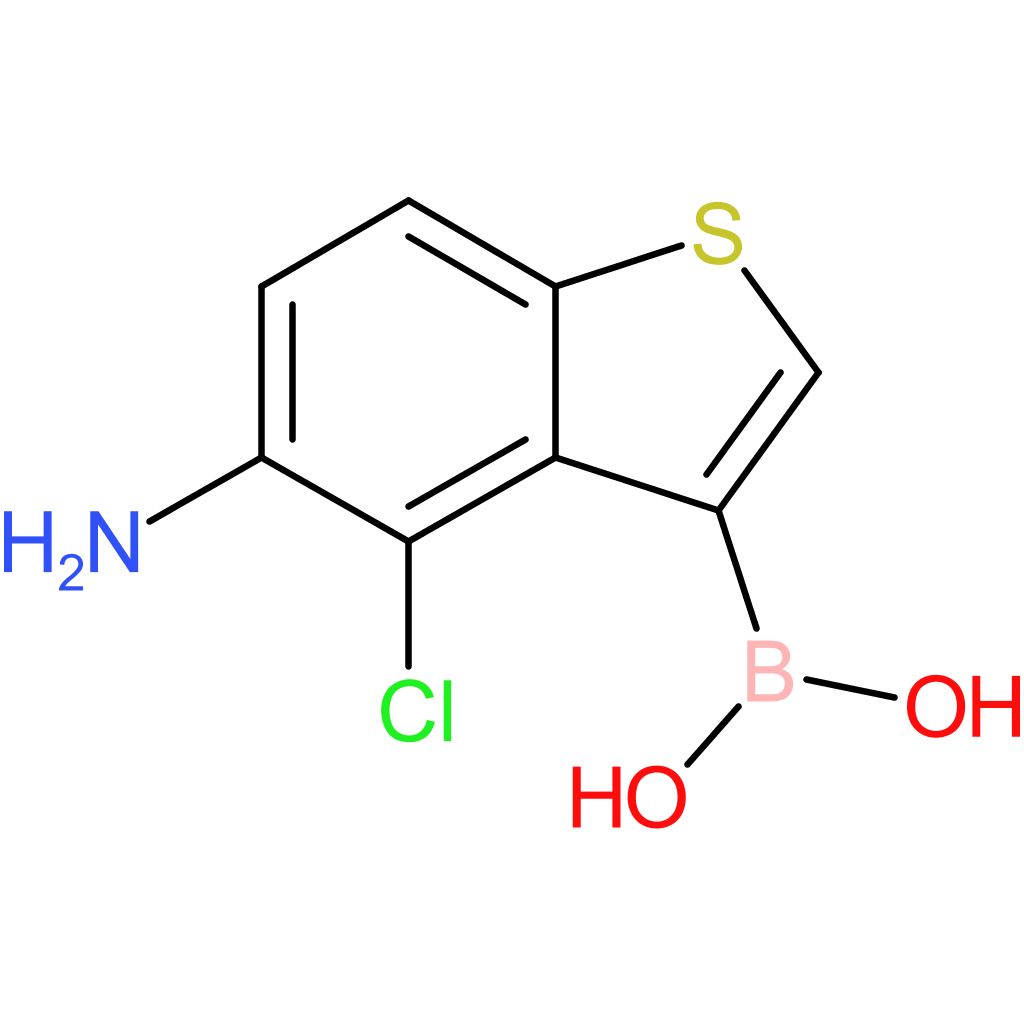 5-amino-4-chlorobenzothiophene-3-boronic acid
