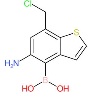 5-amino-7-(chloromethyl)benzothiophene-4-boronic acid