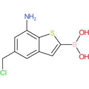 7-amino-5-(chloromethyl)benzothiophene-2-boronic acid