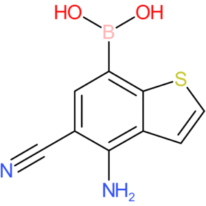 4-amino-5-cyanobenzothiophene-7-boronic acid