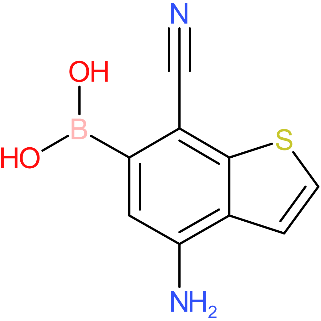 4-amino-7-cyanobenzothiophene-6-boronic acid