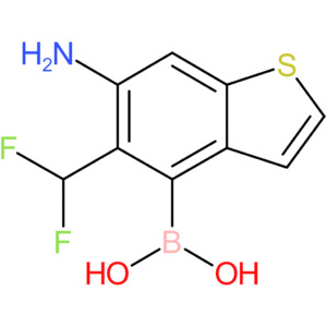 6-amino-5-(difluoromethyl)benzothiophene-4-boronic acid