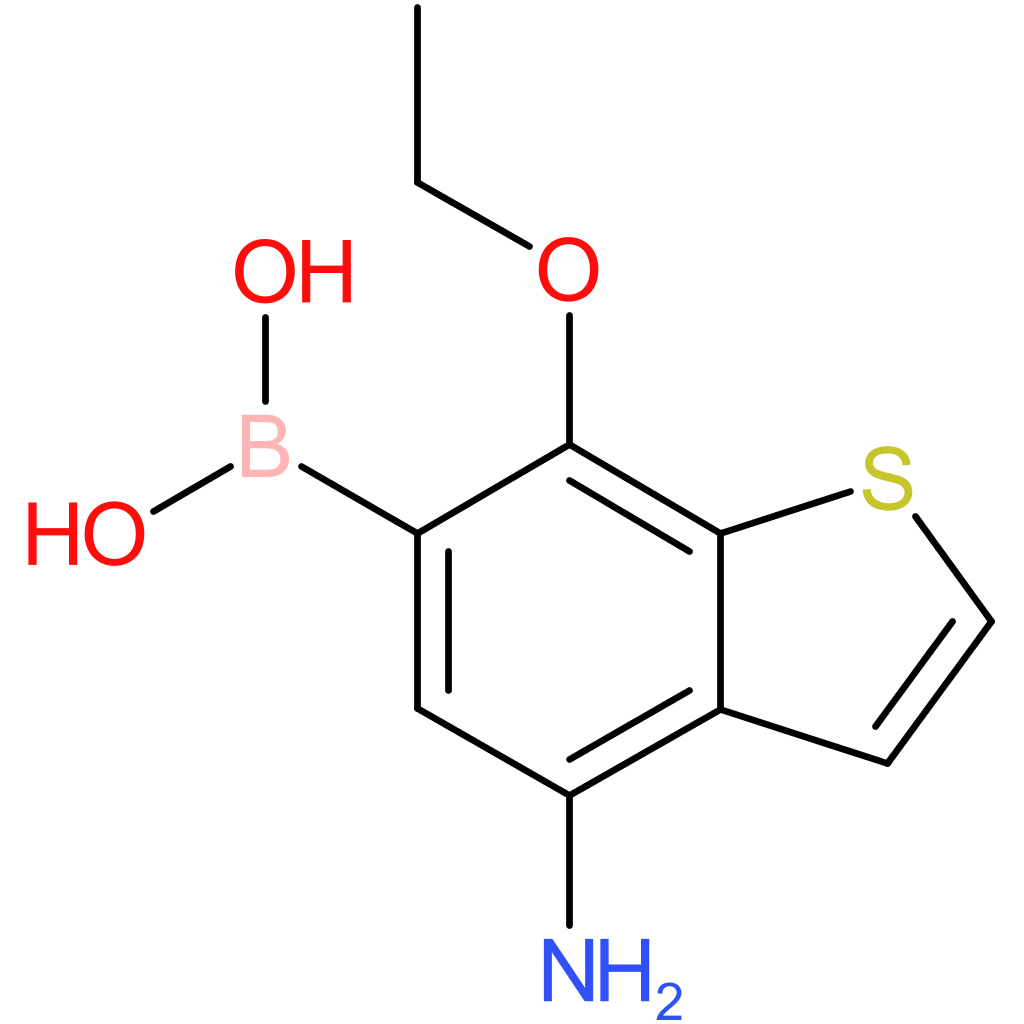 4-amino-7-ethoxybenzothiophene-6-boronic acid