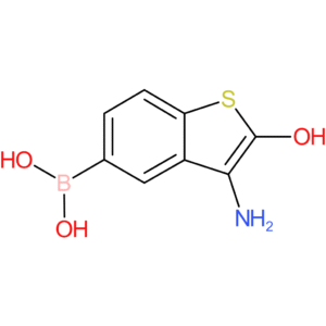 (3-amino-2-hydroxy-1-benzothiophen-5-yl)boronic acid