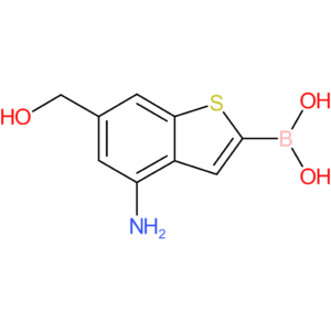 4-amino-6-(hydroxymethyl)benzothiophene-2-boronic acid