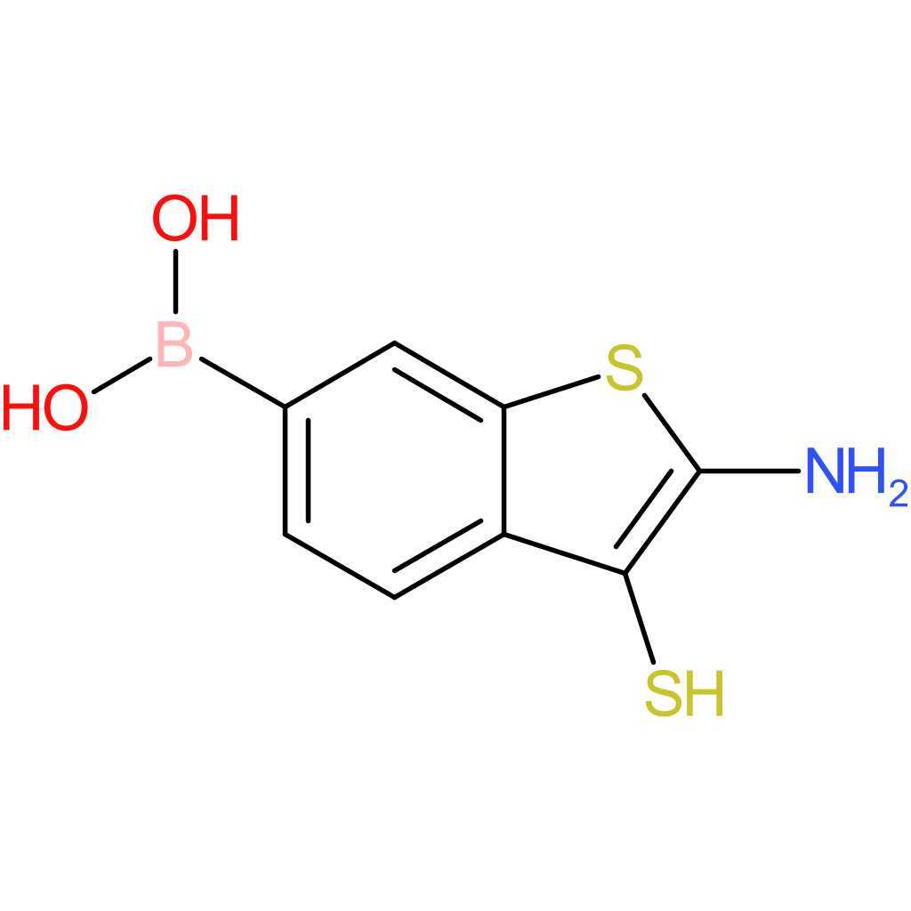 2-amino-3-mercaptobenzothiophene-6-boronic acid