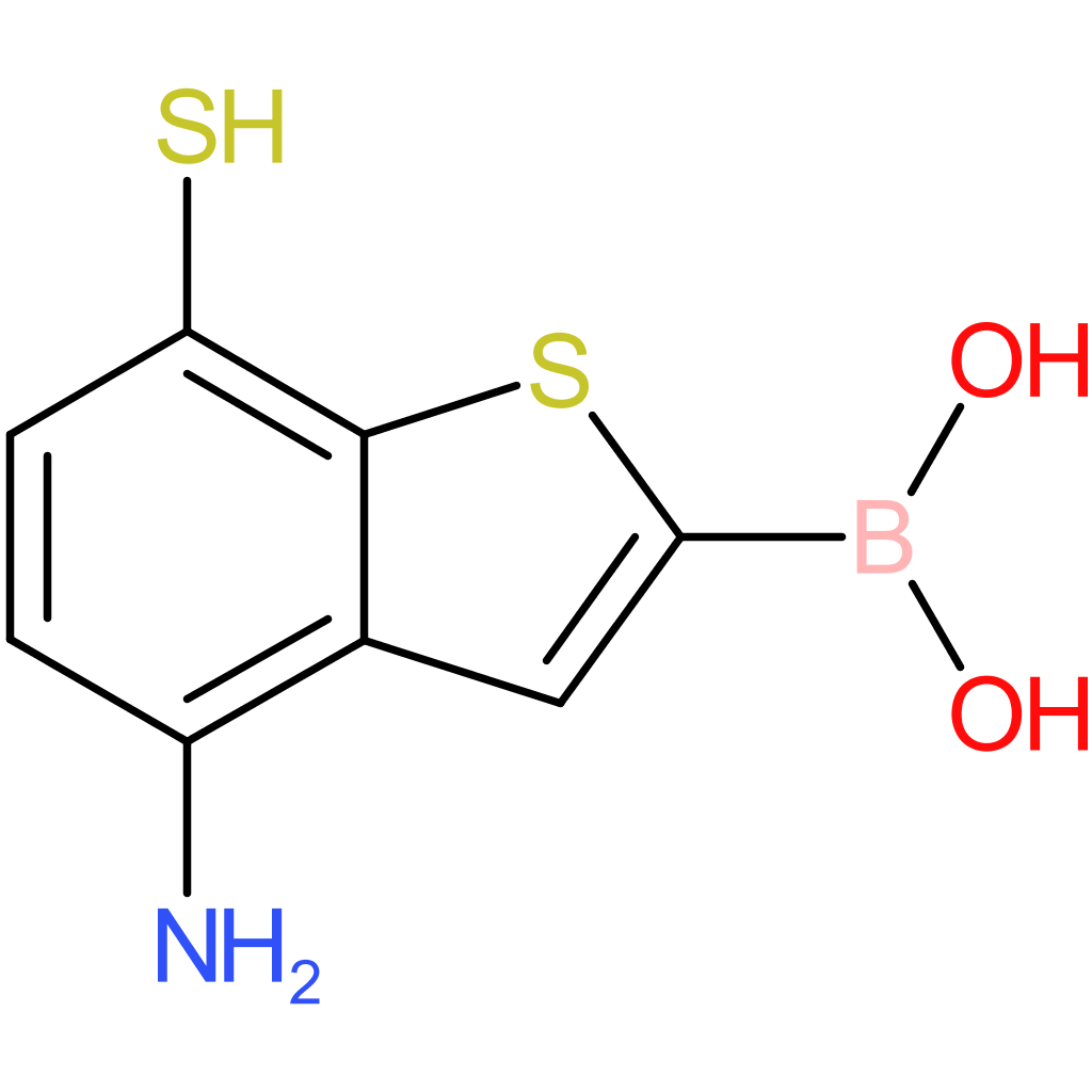 (4-amino-7-sulfanyl-1-benzothiophen-2-yl)boronic acid