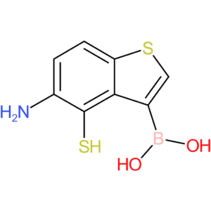 (5-amino-4-sulfanyl-1-benzothiophen-3-yl)boronic acid