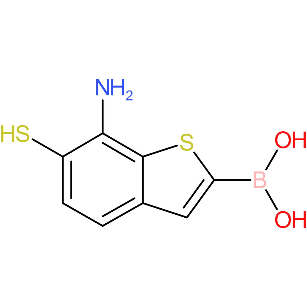 7-amino-6-mercaptobenzothiophene-2-boronic acid