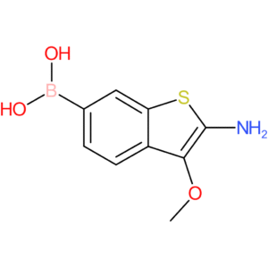 2-amino-3-methoxybenzothiophene-6-boronic acid