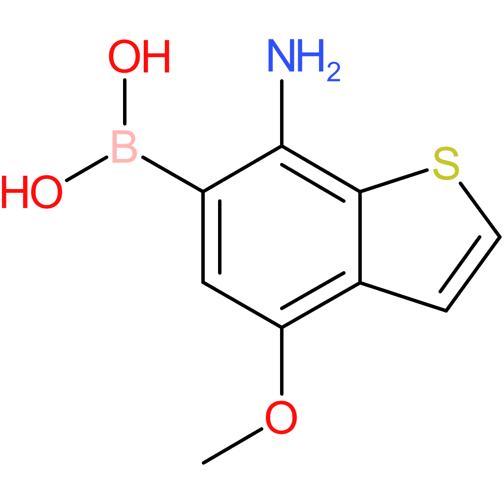 7-amino-4-methoxybenzothiophene-6-boronic acid