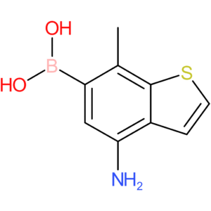 (4-amino-7-methyl-1-benzothiophen-6-yl)boronic acid