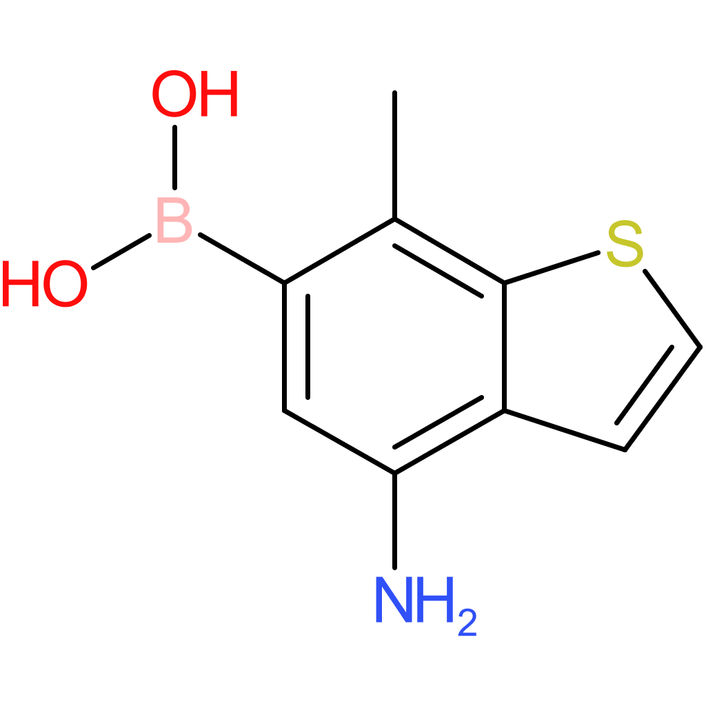 (4-amino-7-methyl-1-benzothiophen-6-yl)boronic acid