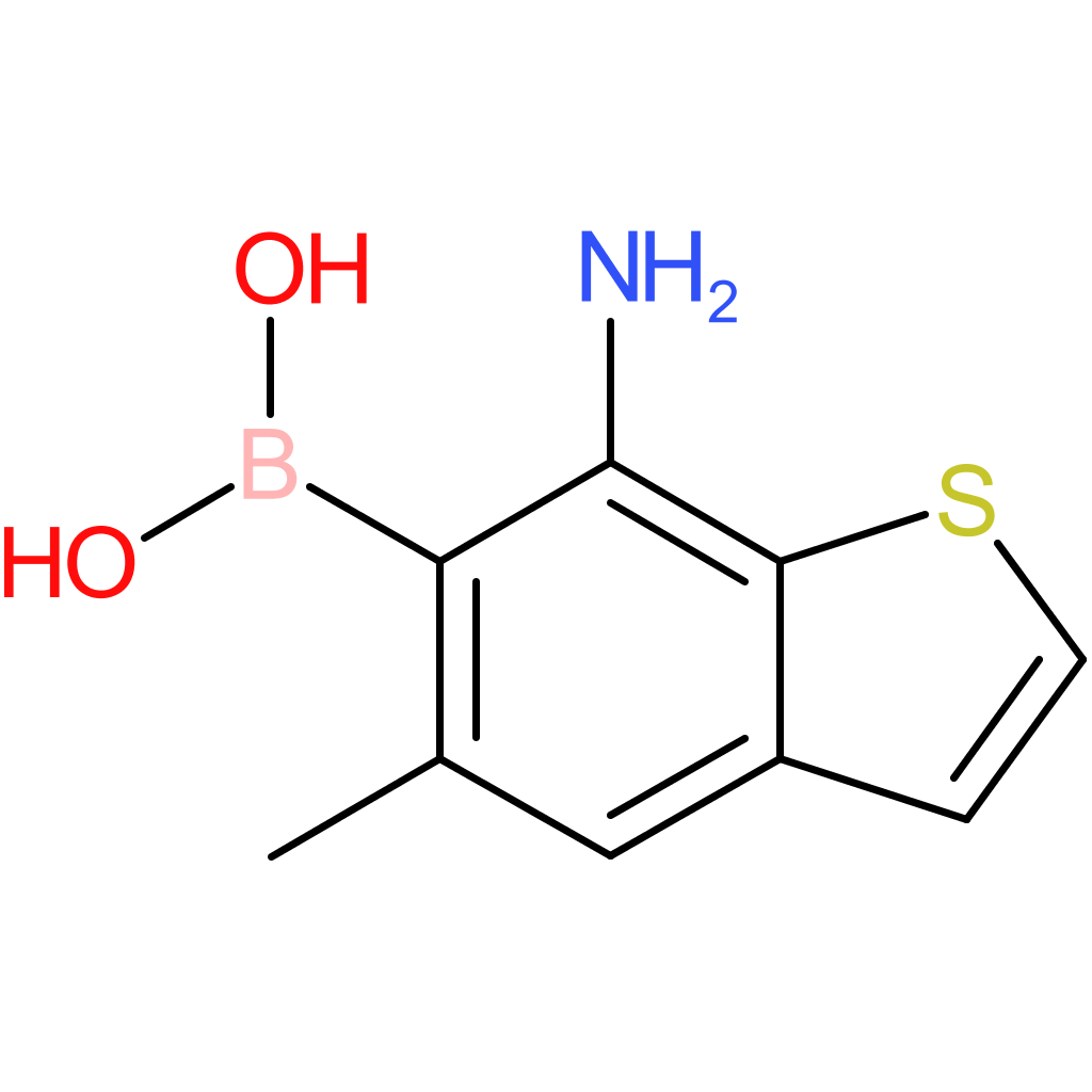 (7-amino-5-methyl-1-benzothiophen-6-yl)boronic acid