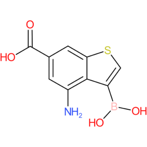 4-amino-6-carboxybenzothiophene-3-boronic acid