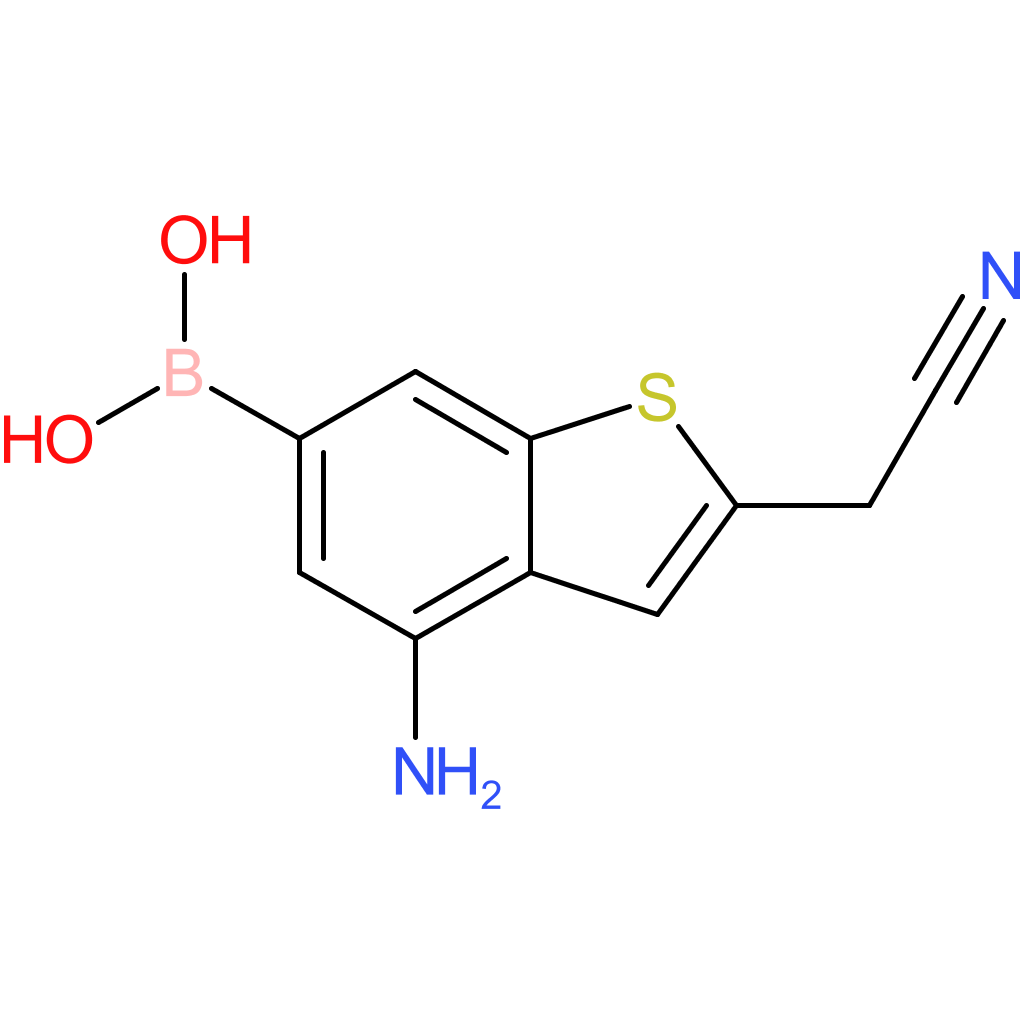 4-amino-6-boronobenzothiophene-2-acetonitrile
