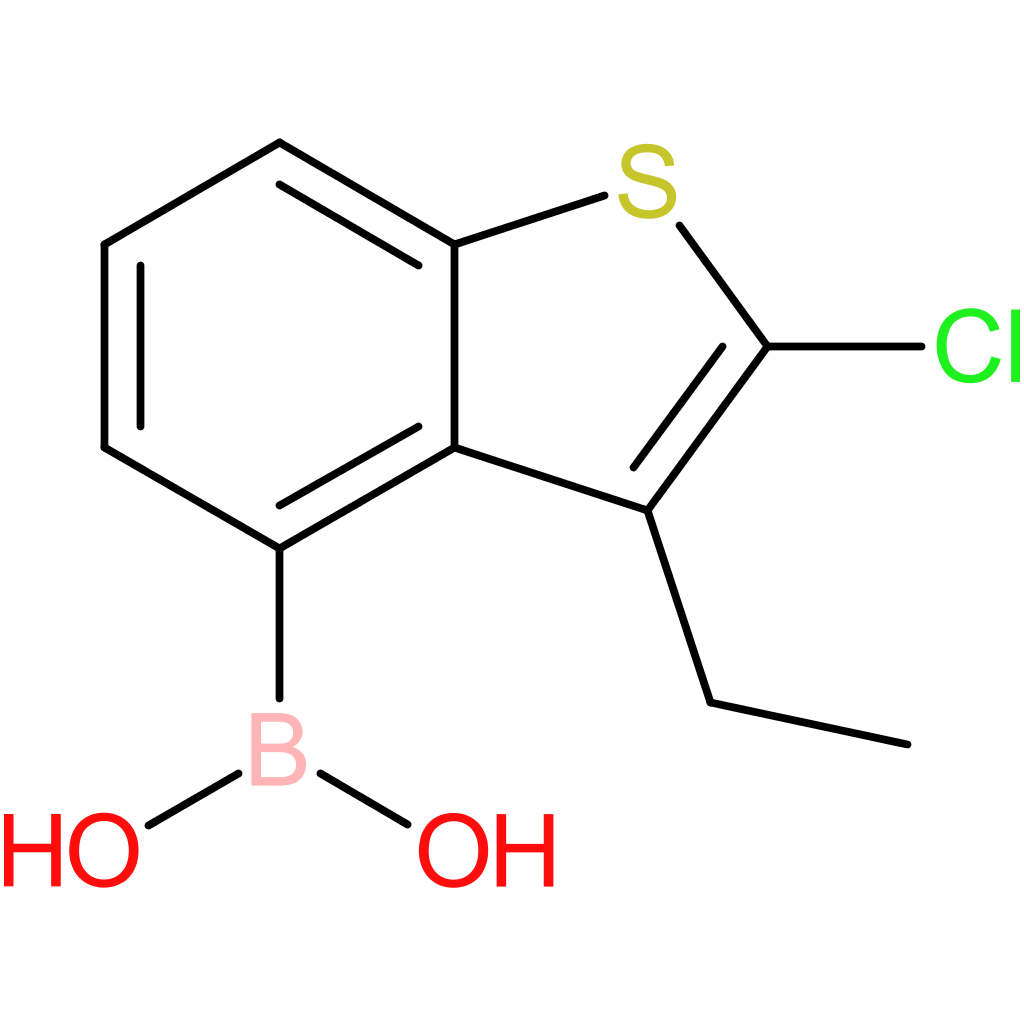 2-chloro-3-ethylbenzothiophene-4-boronic acid